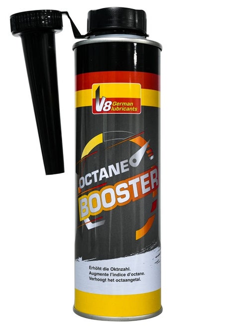 V8 German Lubricants Octane Booster (300ML) – Enhances Ignition & Promotes Cleaner Fuel Burn for Superior Engine Performance