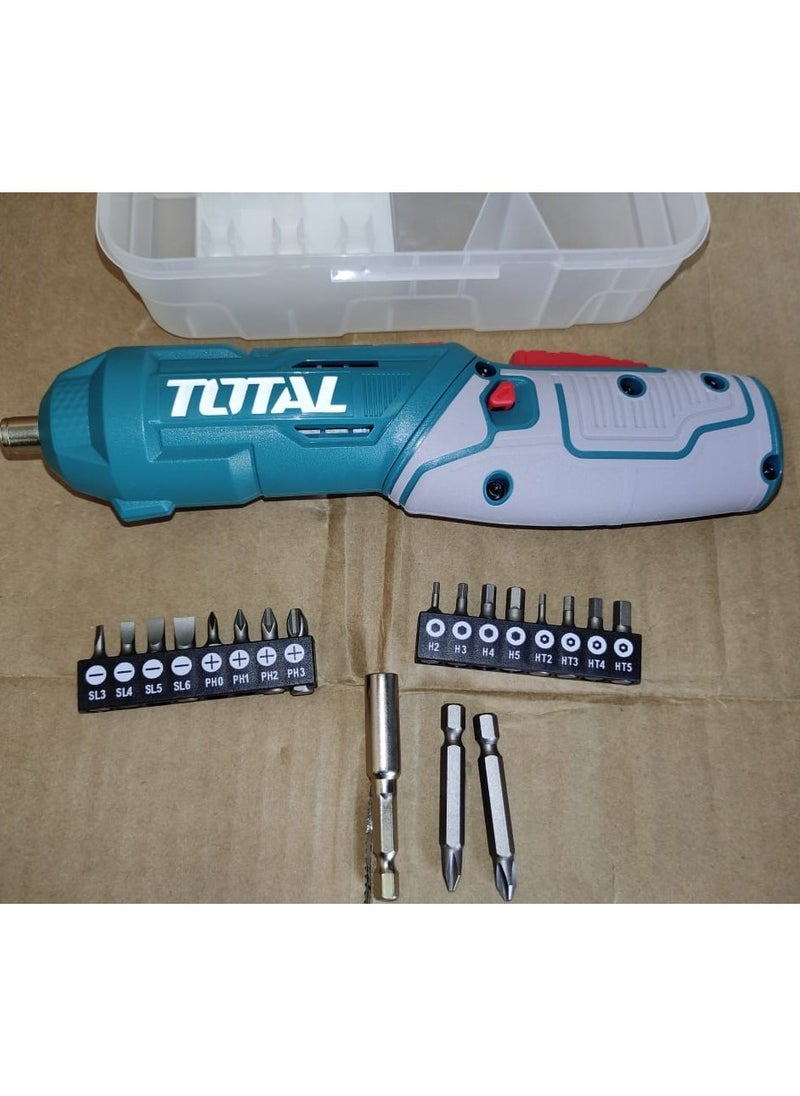 TOTAL screwdriver 4V Type-C with accessories  - Image 4