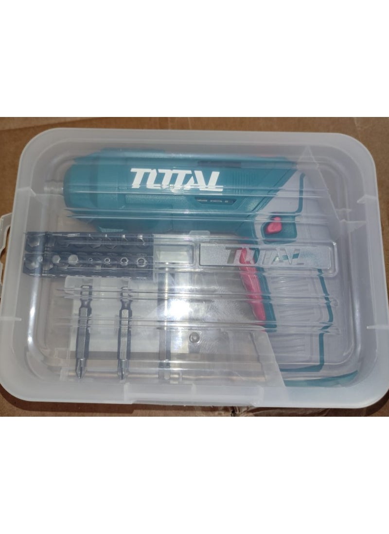 TOTAL screwdriver 4V Type-C with accessories  - Image 2