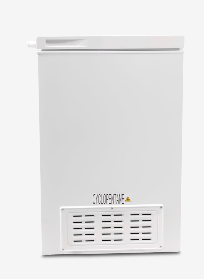 Ugine Chest Freezer 198 L, 6.9 Cu.Ft, De-Frost, White - UCFK198 - Image 3