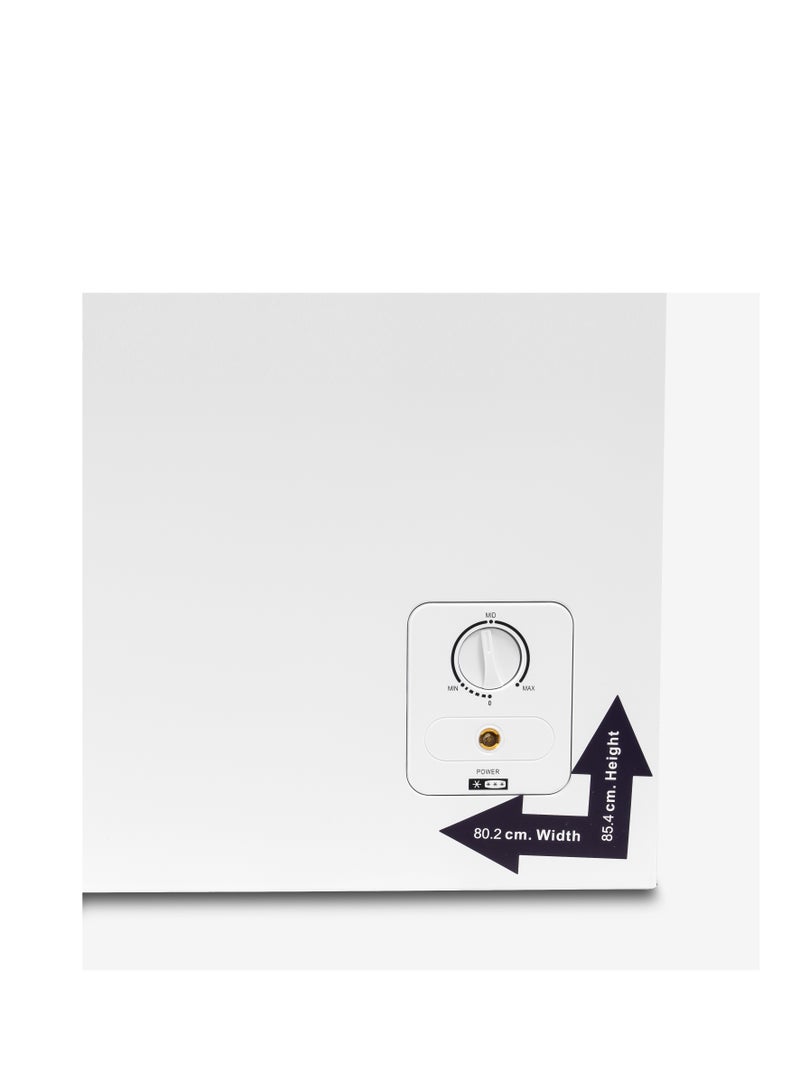 Ugine Chest Freezer 198 L, 6.9 Cu.Ft, De-Frost, White - UCFK198 - Image 5