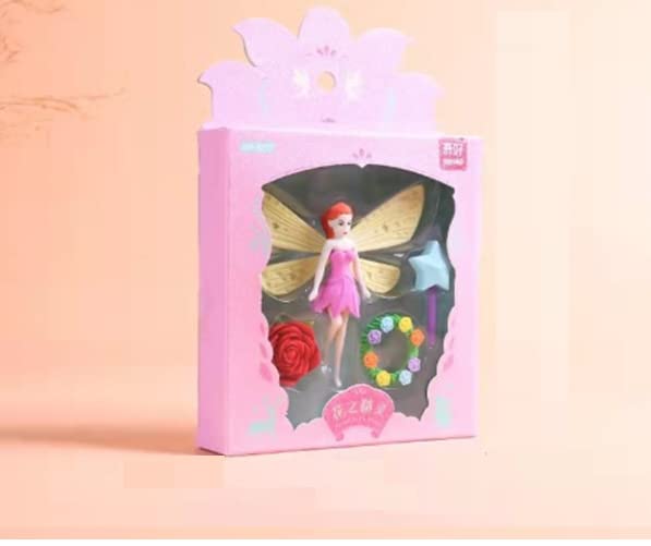 TEMSON Erasers for Kids – Fairy Princess Eraser for Kids, Stylish Erasers for Boys and Girls, Kids Stationary Set, Birthday Return Gift for Children (QH-8219) (A) - Image 5