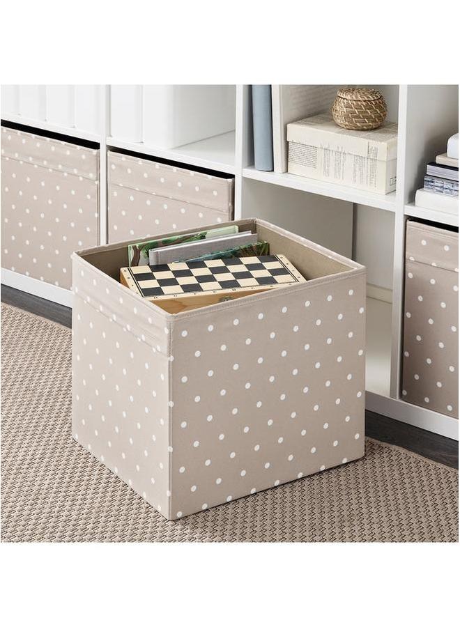 erorex Box Beige Dotted 33X38X33 Cm - Image 2