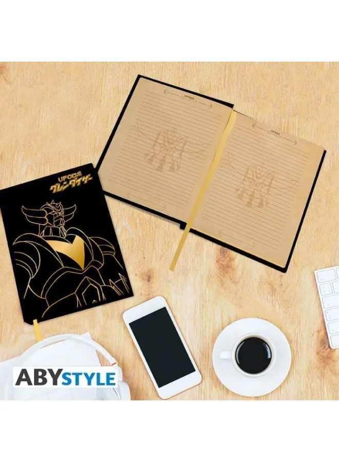 ABYstyle GRENDIZER - Premium A5 Notebook "Gold Grendizer"