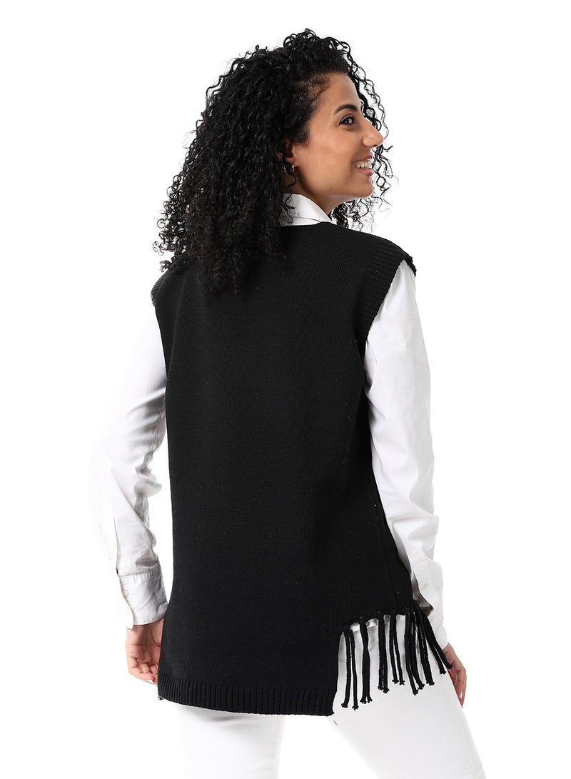 Caesar Womens Wool Vest - Image 4
