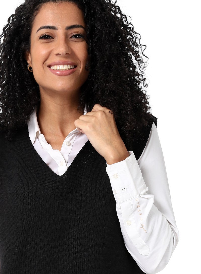 Caesar Womens Wool Vest - Image 3
