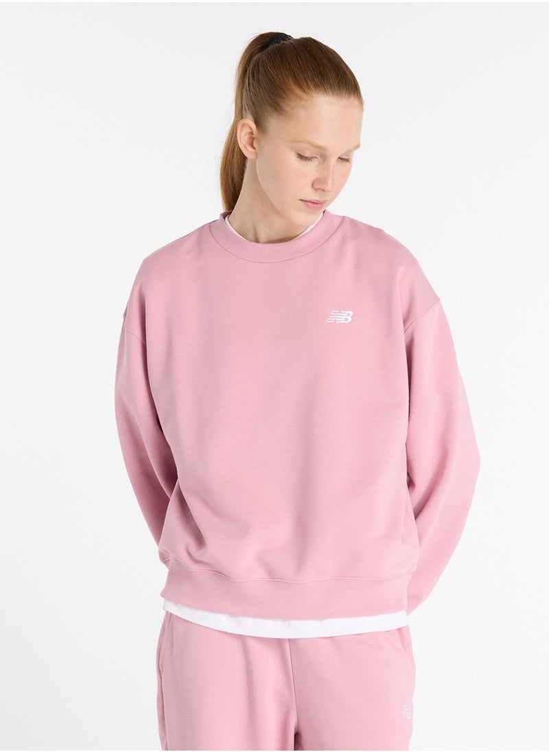 New Balance Essentials French Terry Sweatshirt  - Image 1