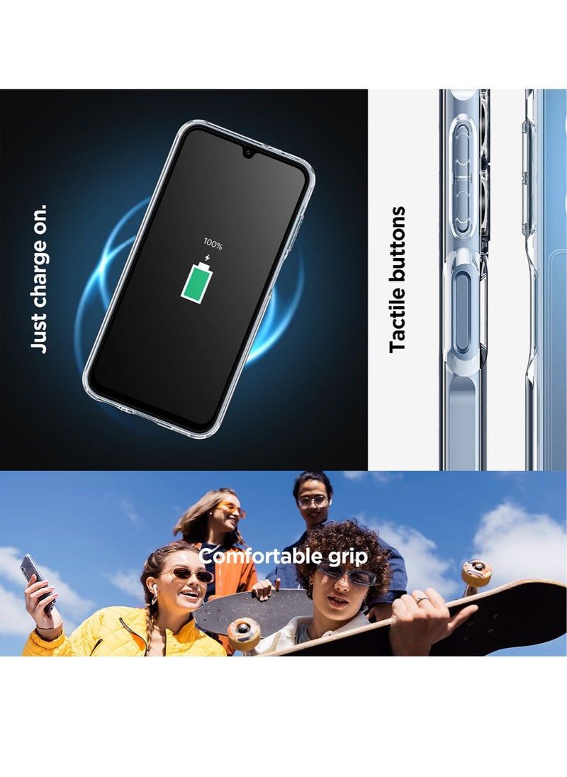 Spigen Ultra Hybrid Samsung Galaxy A15 Case and Galaxy A15 5G Case Cover - Crystal Clear  - Image 5