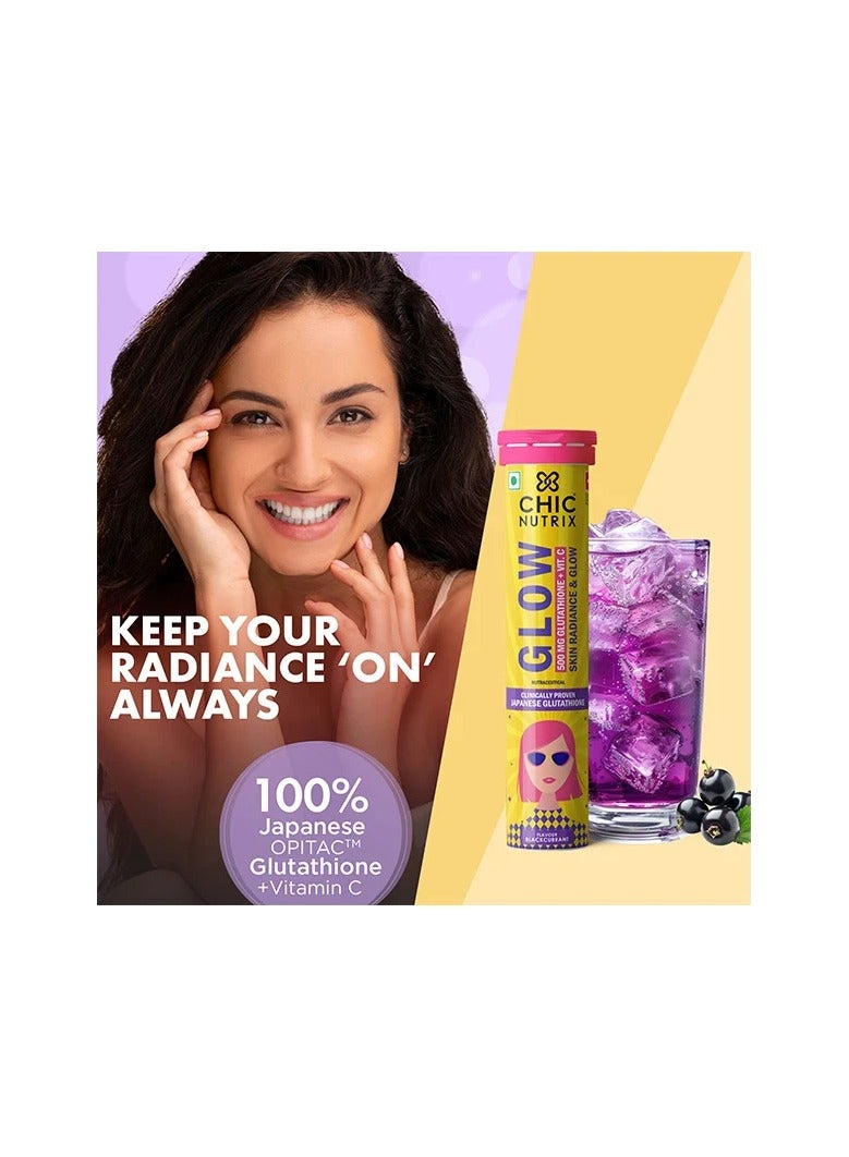 Chicnutrix Glow Black Currant 20 tablet - Image 3