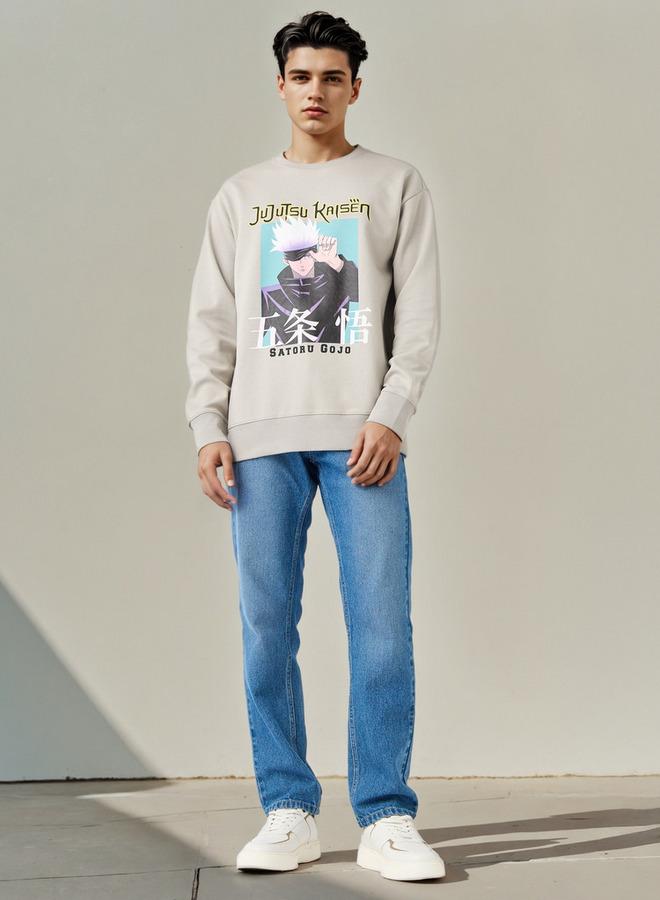 SP Characters Jujutsu Kaisen Graphic Print Sweatshirt - Image 2
