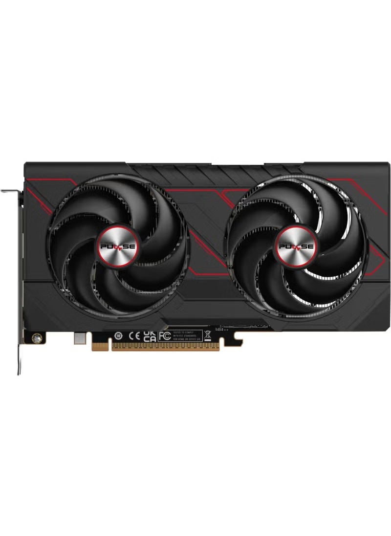 Sapphire PULSE AMD Radeon RX 9060 XT Graphics Card, 16GB GDDR6 128-Bit Memory, 3290 MHz Boost Clock, 2048 Stream Processors, 20 Gbps Memory Speed, PCI-Express 5.0 x16 | 11350-03-20G  - Image 2