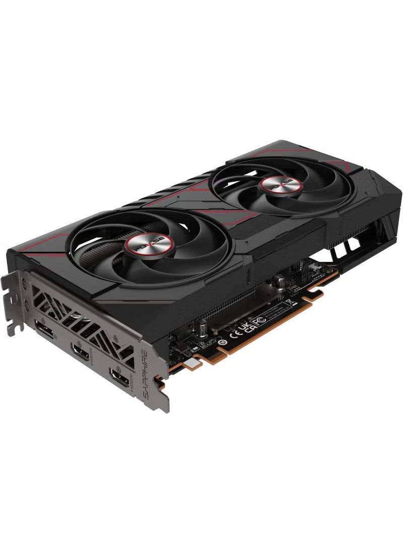 Sapphire PULSE AMD Radeon RX 9060 XT Graphics Card, 16GB GDDR6 128-Bit Memory, 3290 MHz Boost Clock, 2048 Stream Processors, 20 Gbps Memory Speed, PCI-Express 5.0 x16 | 11350-03-20G  - Image 3