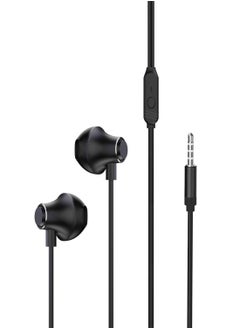 BLEND Series Metal Stereo Wired Earphones 3.5mm - Black - pzsku/ZCD63F9B162C273C44DEDZ/45/_/1708081462/fd3bcd85-6c16-4c67-9805-a87c5eb4b4c0