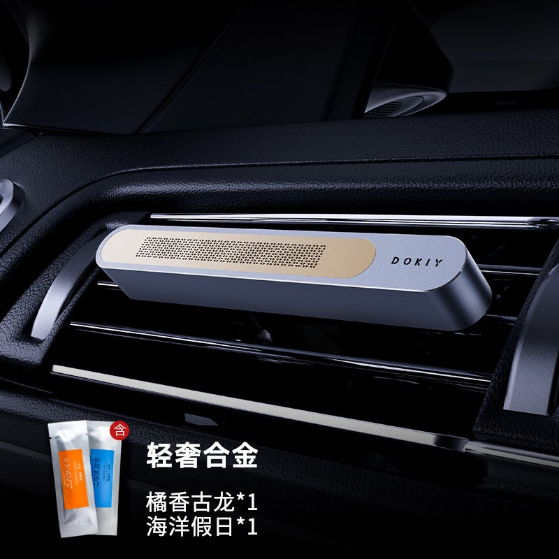 Car Air Freshener Vent Clip Solid Perfume with Long-Lasting Light Fragrance for Car Interior Decoration - Image 1