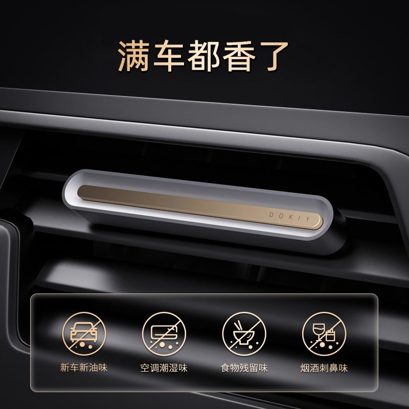 Car Air Freshener Vent Clip Solid Perfume with Long-Lasting Light Fragrance for Car Interior Decoration - Image 2