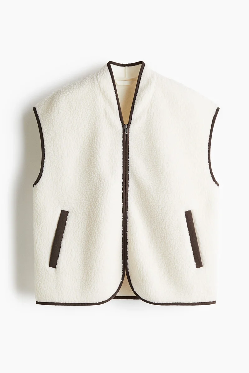 H&M Teddy gilet