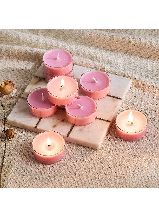 Home Box Bolsius 8-Piece Magnolia Scented Maxi Light Set - 375 gm