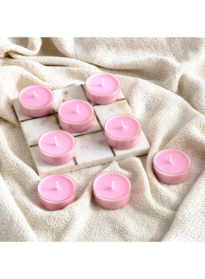 Home Box Bolsius 8-Piece Magnolia Scented Maxi Light Set - 375 gm