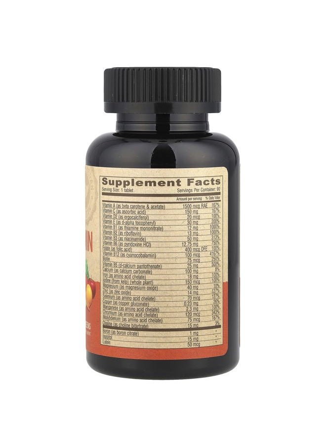 Deva Tiny Tablets Vegan Multivitamins for Women & Men, Multivitamin with Iron, Mineral Supplement, Vitamin C, Vitamin B Complex, Vitamin B12, Vitamin E, Zinc, Gluten Free, 90 Tablets  - Image 2