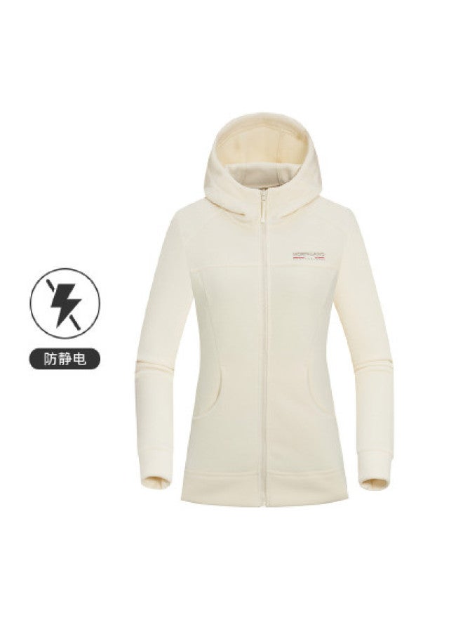 NorthLand Women's Fleece Jacket Pullover - Anti-static Soft Shell Fleece Coat With Stylish Quilted Design - Image 1