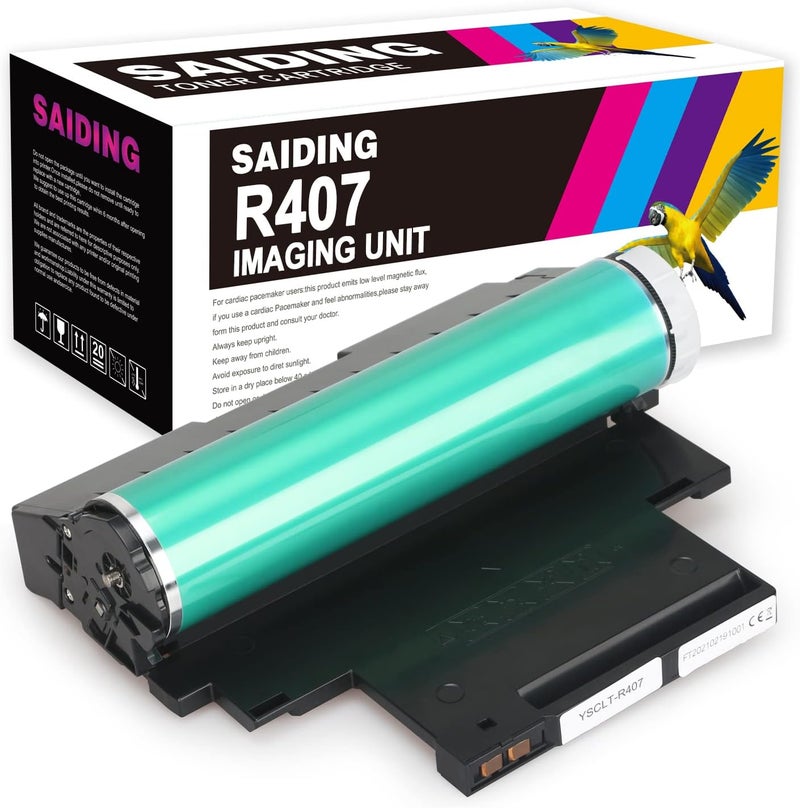 SAIDING CLT-R407/R409 Drum Unit Replacement for Samsung Imaging Unit CLT R407 24000 Pages for CLX-3180 CLX-3185 CLX-3185N CLX-3185W CLP-320 CLP-320N CLP-320W CLP-325 CLP-325N CLP-325W - Image 1