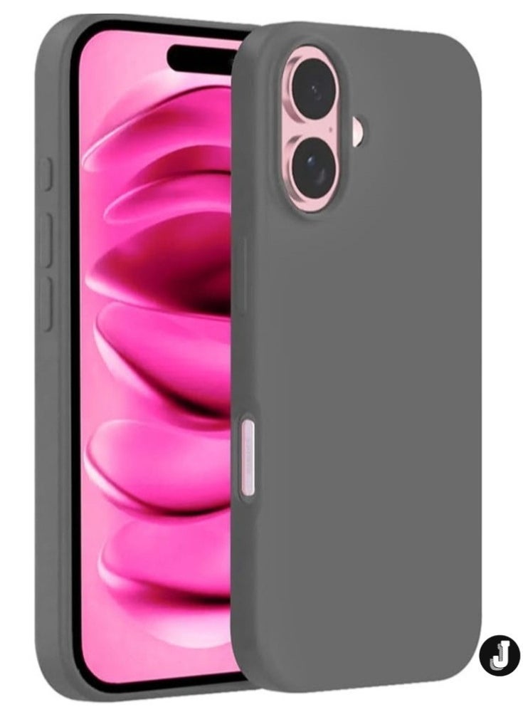 JAJEEK "NEW Liquid Silicone Case for iPhone 16 Plus - Ultra Slim, Soft Anti-Scratch Microfiber Lining & Drop Protection" - Image 1