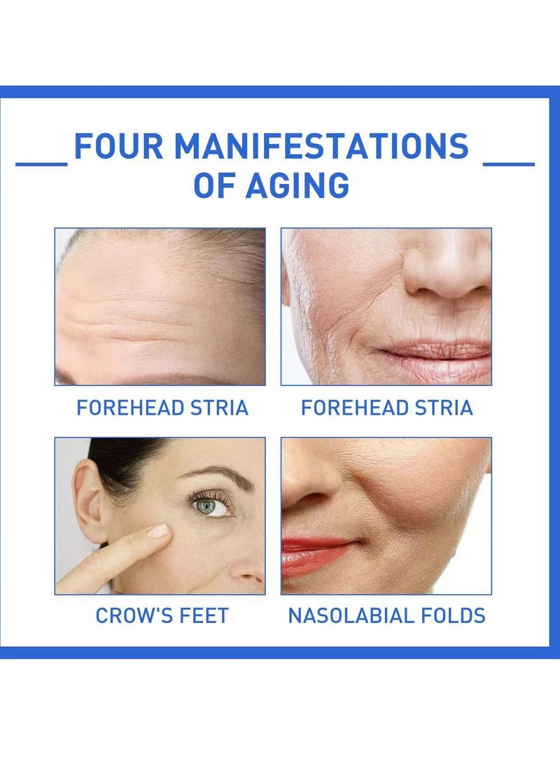 SOL LORA Botox Face Serum, Botox Stock Solution Facial Serum, Botox in A Bottle with Vitamin C & E, Anti Aging & Instant Face Tightening, Boost Skin Collagen, Reduce Wrinkles & Plump Skin 30ml - Image 4