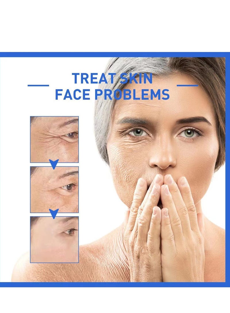 SOL LORA Botox Face Serum, Botox Stock Solution Facial Serum, Botox in A Bottle with Vitamin C & E, Anti Aging & Instant Face Tightening, Boost Skin Collagen, Reduce Wrinkles & Plump Skin 30ml - Image 3