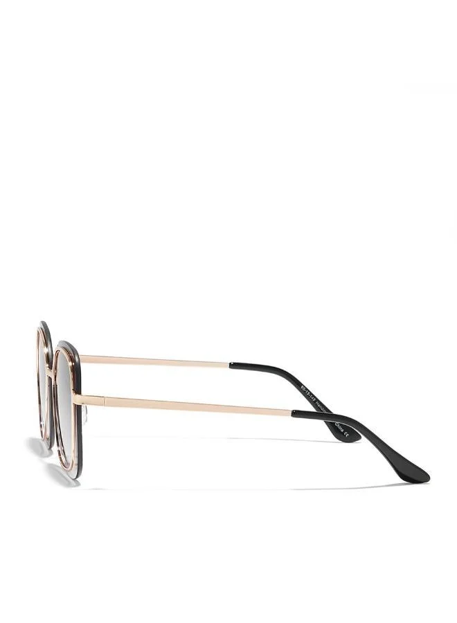 بلاك أوت Women's نظارة شمسية بلاك آوت ماري جين مربعة بإطار كامل للنساء