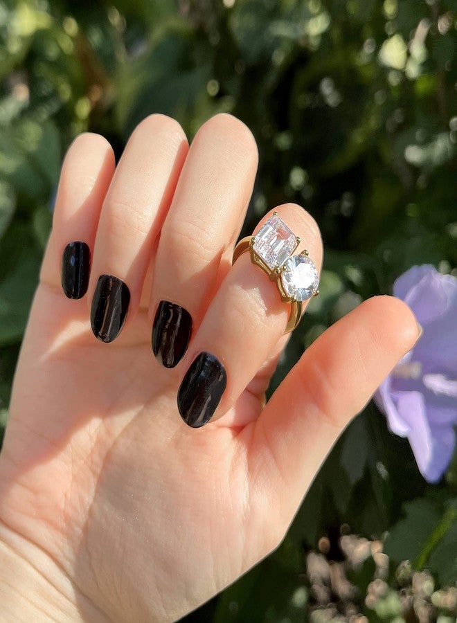 ديامون بليس خاتم DIAMONBLISS مزدوج الأحجار من الزمرد والقطع البيضاوي للنساء، مصنوع من الذهب الأصفر عيار 14 قيراطًا، مطلي بالبلاتين، من الفضة الإسترليني عيار 925، خاتم خطوبة كوكتيل | زركونيا مكعبة CZ، ألماس صناعي (أبيض، 7) - Image 2