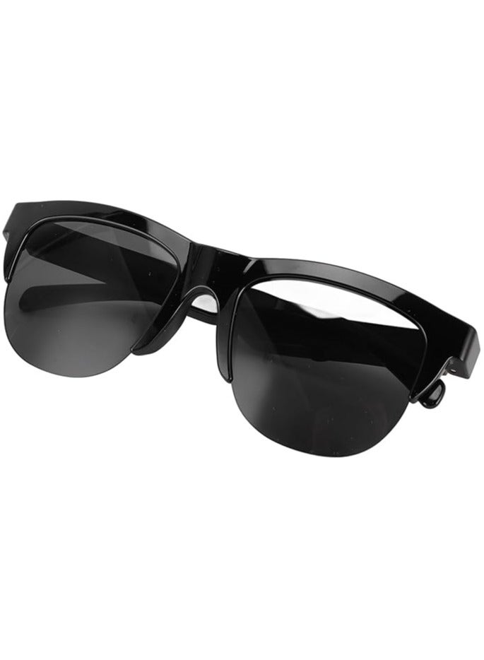 Bluetooth Sunglasses with HiFi Sound & Touch Control – UV Protection, Hands-Free Calls & Music – Model F06 Black (MicroUSB) - Image 4
