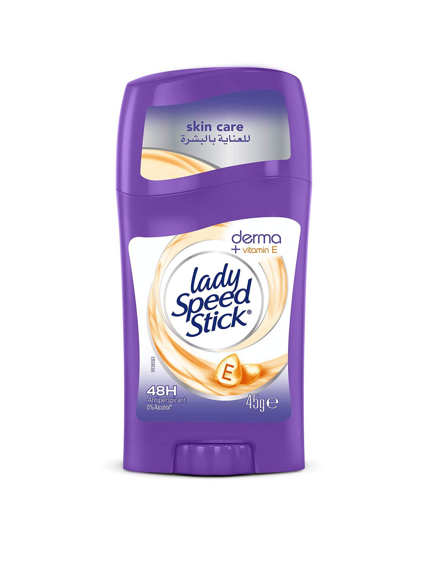 Lady Speed Stick Deodorant Derma Vitamin E 45 G (Packaging May Vary)