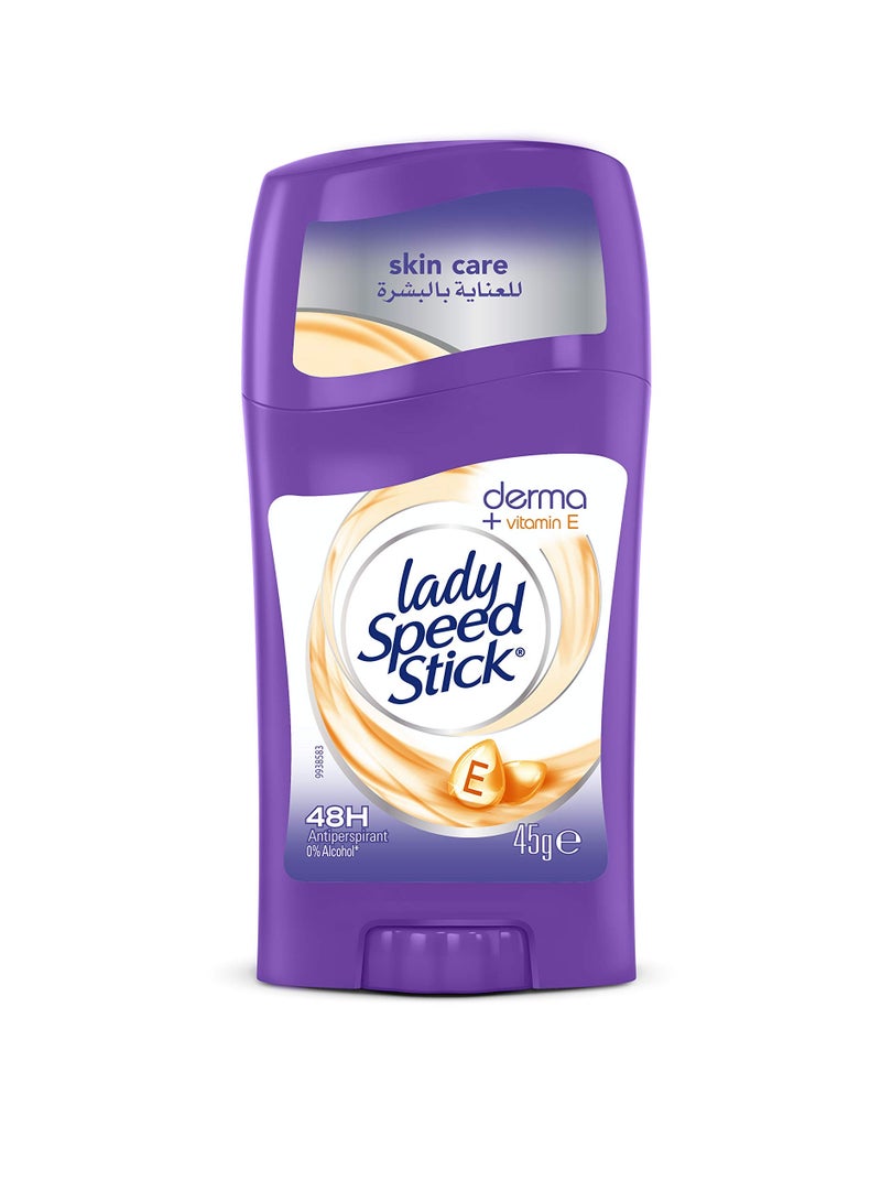 ليدي سبيد ستيك مزيل عرق ومضاد للتعرق  ديرما بفيتامين إي، 45 جم - Image 1