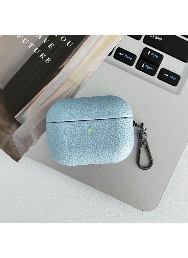 Suitable For Airpodspro For Apple Noise Reduction Bluetooth Headset All-inclusive Leather Case Easy To Carry Good Feel Earphone Case-Color:Dark Green-Applicable Model:airpods 1/2 Generation