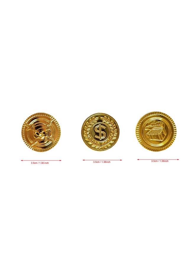 AiFanS Gold Coins And Jewels/Gems 320 Piecestreasure Chest Coinspirate Gold Coins For Kids(160 Coins+160 Gems)  - Image 3