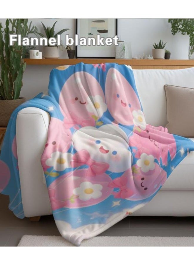 general Wisdom Fairy (latest) flannel thin blanket (warm and comfortable, suitable for sleep, game use, dust and sandproof) 150cm*200cm - 57 - Image 4