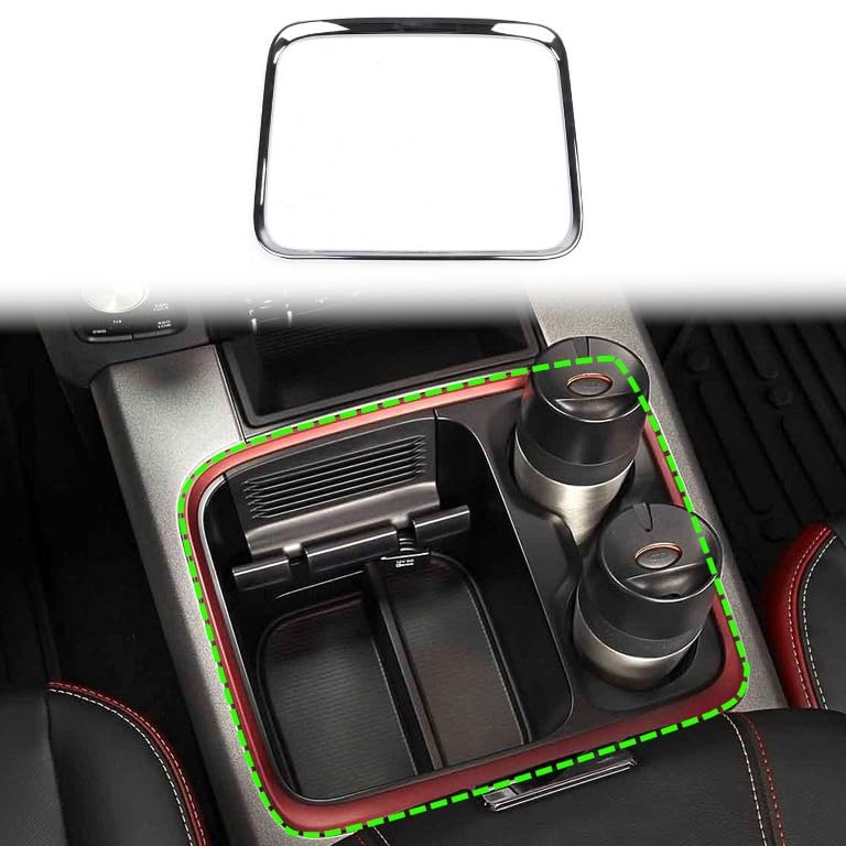 Chrome Central Control and Seat panel and gear dashboard Cover Trim fit 2015 2016 2017 Dodge RAM 1500 2500 3500 Accessories Central Gear