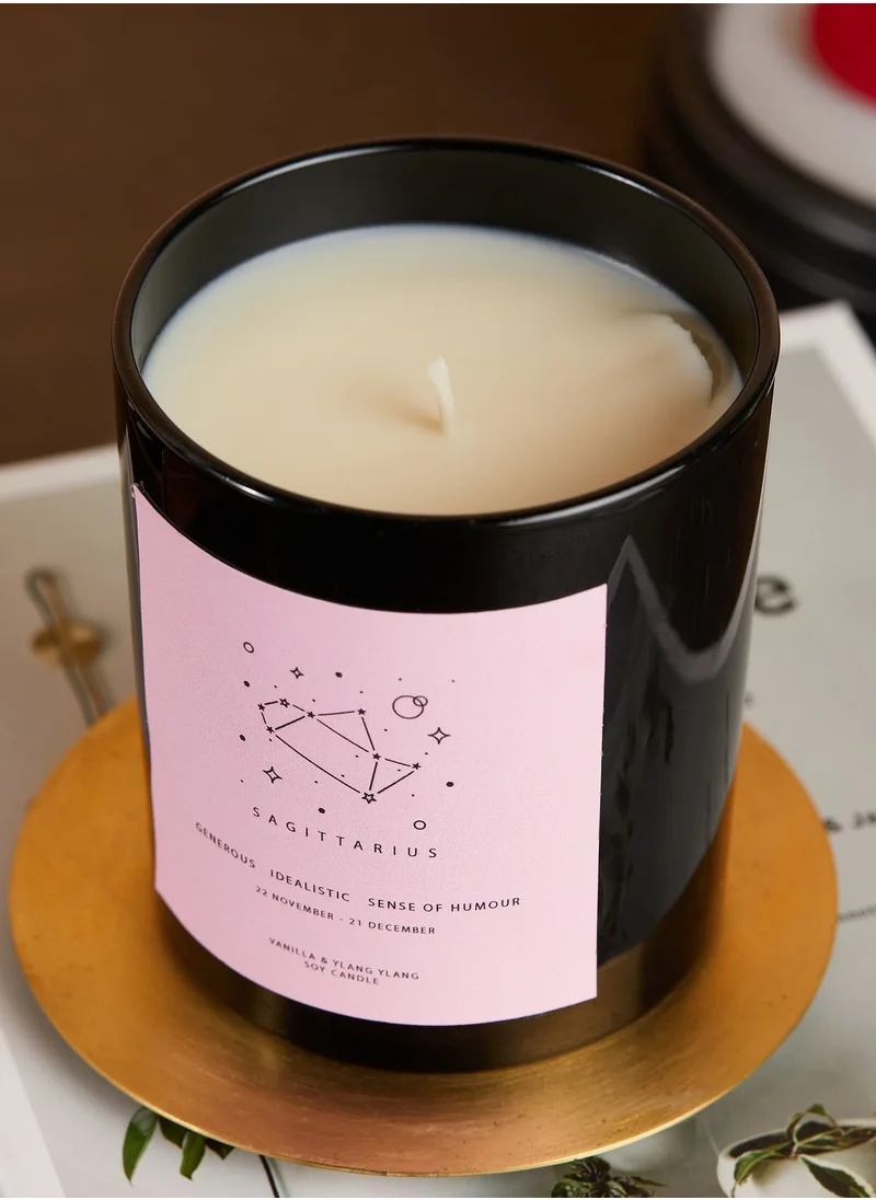 Flamingo Candles Sagittarius Vanilla & Ylang Ylang  Candle