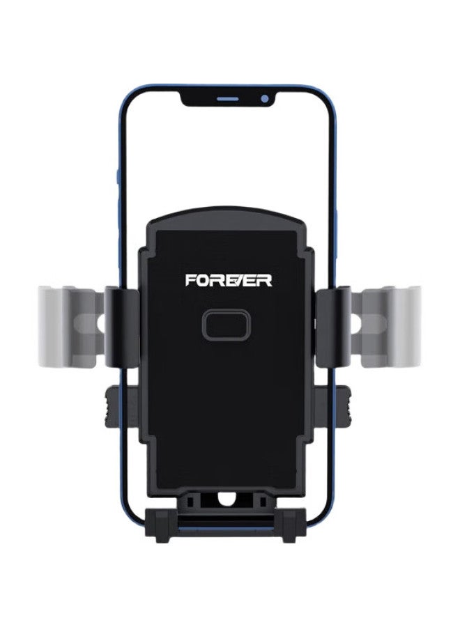 Forever Bicycle Phone Mount, One-Click Lock, For Mountain Bikes, Electric Bikes, E-Bikes, Motorcycles, Food Delivery, Courier, Navigation, Shock-Absorbing Phone Clamp, Support Bracket, Handlebar Fixing Model - Image 1