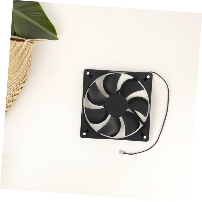 Dual Ball Bearing 120mm Computer Cooling Fan 2 Pack Enhanced Airflow Quiet Operation - Image 5