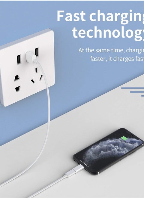 3Pack USB C Female to Lightning Male Adapter for iPhone 12/11/8 X XR/XS/SE/7Plus/Pro Max Ipad Air Mini Type Compatible with Charging Support Data Transmission Connect Charger Connector Cable Converter