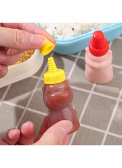 Happy Home 4pcs Mini Bear Shaped Sauce Dispenser 25ml  - Image 4
