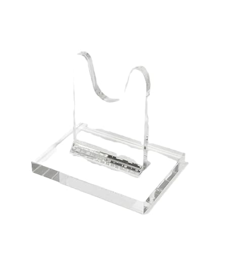 Clearco Single Clear Acrylic Sword Stand, individual units for displaying angled or straight Antique and collectible swords. Order TWO (3 Inch) - Image 4