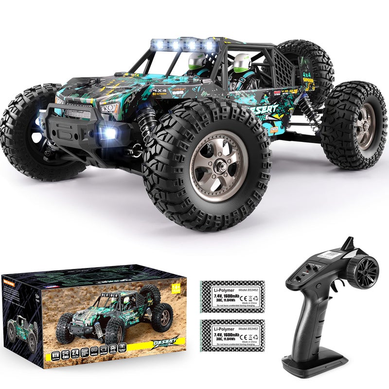 HAIBOXING 2995 Remote Control Truck 1:12 Scale RC Buggy 550 Motor Upgrade Version 42KM/H High Speed RC Cars, Electric Powered 4X4 Off-Road RC Trucks RTR Ideal Hobby for Kids& Adults 40+ Min Play - Image 1