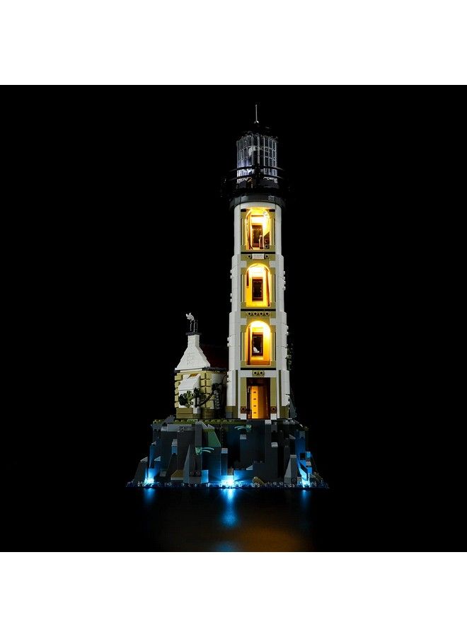 BRIKSMAX Led Lighting Kit For Lego21335 Motorized Lighthouse Compatible With Lego Ideas Building Blocks Model Not Include The Lego Set - Image 4
