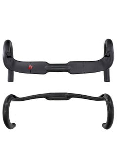 Kocevlo Carbon Fiber Bike Handlebar 31.8MM Aero Road Cycling Parts 400mm