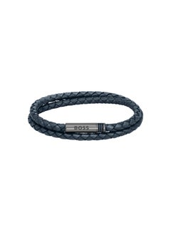 HUGO BOSS HUGO BOSS JEWELRY ARES MENS LEATHER BRACELET - 1580494M  - Image 3