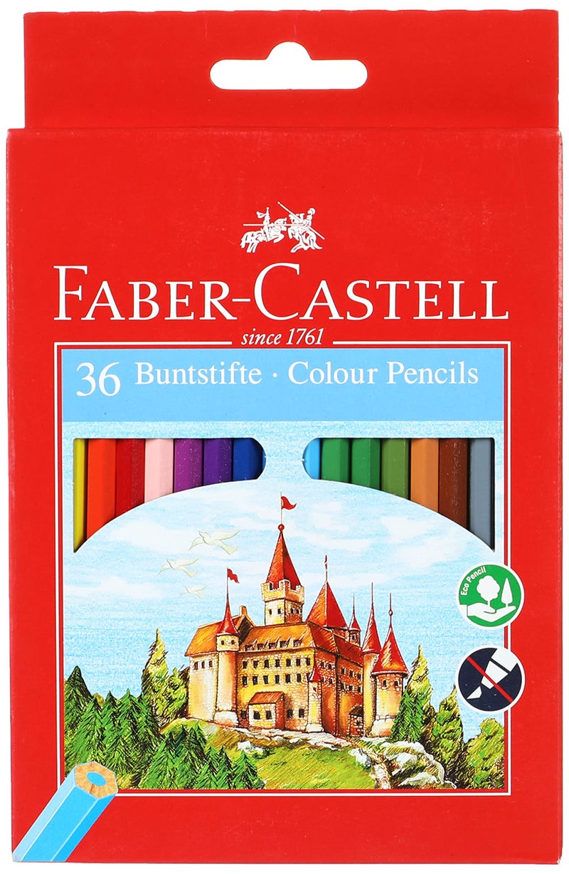 Faber-castell turkish wooden colored pencil set 36 count - Image 1