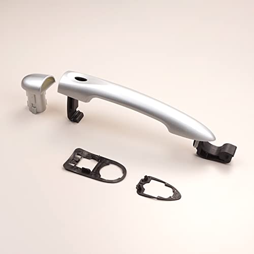 Bross Auto Parts Exterior Door Handle with Sensor Hole Chrome Color 806B08422R Compatible with Renault Fluence Megane 3 Clio 4 Scenic 3 Captur 1 - Image 1