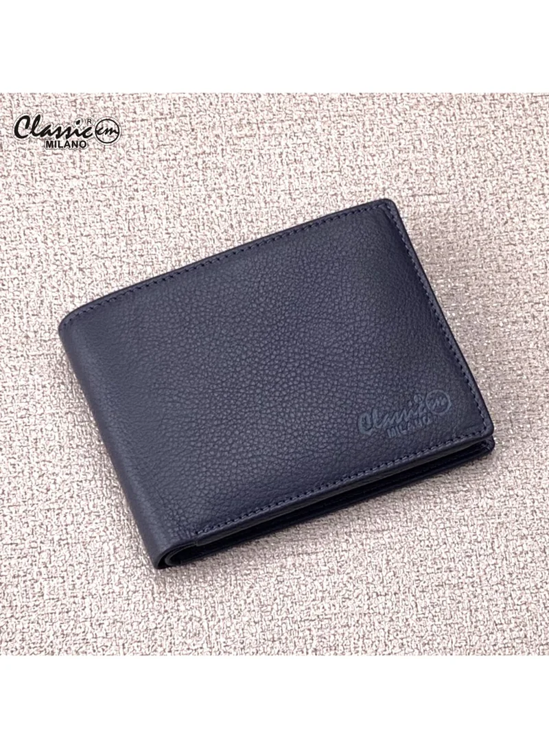 Classic Milano Classic Milano Genuine Leather Wallet for Men – Slim Bifold Men’s Wallet with RFID Blocking, Multiple Card Slots – Stylish Mens Purse Wallets Gift for Husband, Father